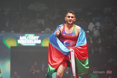 Güləşçilərimiz dünya çempionatının ilk günündə 4 qızıl medal qazanıb - YENİLƏNİB - FOTO