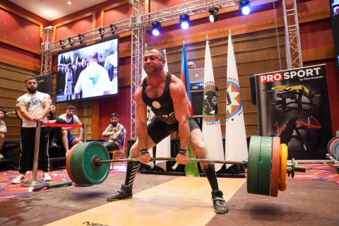 Güc idman növlərində Azərbaycan rekordu yenilənib - FOTO