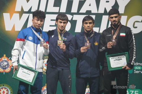 Bakıda dünya çempionatın ilk gününün qalibləri mükafatlandırılıb - FOTO