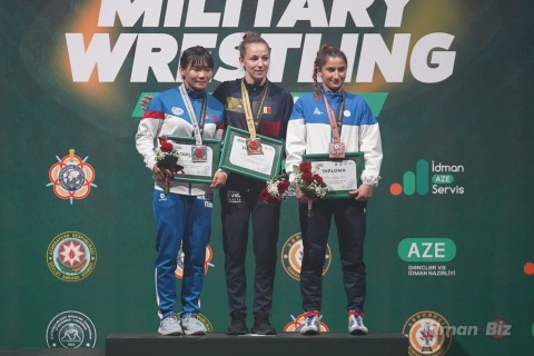 Bakıda dünya çempionatın ilk gününün qalibləri mükafatlandırılıb - FOTO