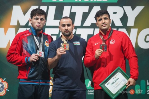 Bakıda dünya çempionatın ilk gününün qalibləri mükafatlandırılıb - FOTO