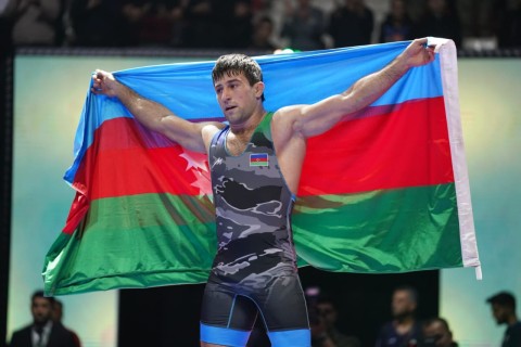 Азербайджанские борцы завоевали 11 медалей на чемпионате мира - ФОТО