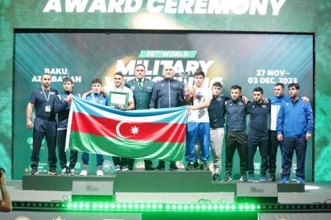 Сборная Азербайджана стала чемпионом мира по вольной борьбе - ФОТО
