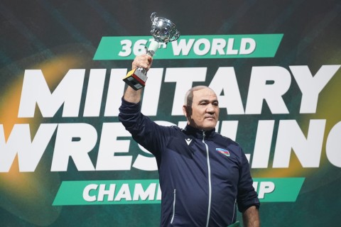 Сборная Азербайджана стала чемпионом мира по вольной борьбе - ФОТО