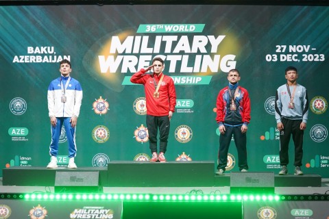 Азербайджанские борцы завоевали 11 медалей на чемпионате мира - ФОТО