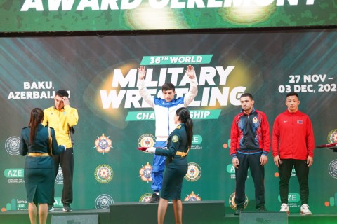 Азербайджанские борцы завоевали 11 медалей на чемпионате мира - ФОТО