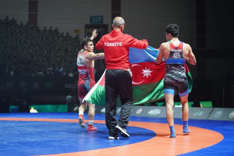 Азербайджанские борцы завоевали 11 медалей на чемпионате мира - ФОТО