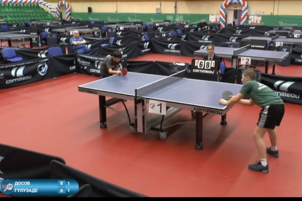 Our table tennis player won a silver medal in the international tournament