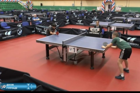 Our table tennis player won a silver medal in the international tournament