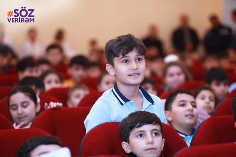 “Söz verirəm” kampaniyası Naftalanda - FOTO