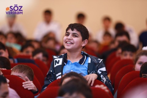 “Söz verirəm” kampaniyası Naftalanda - FOTO