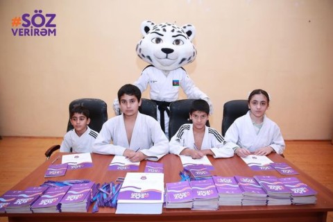 “Söz verirəm” kampaniyası Naftalanda - FOTO