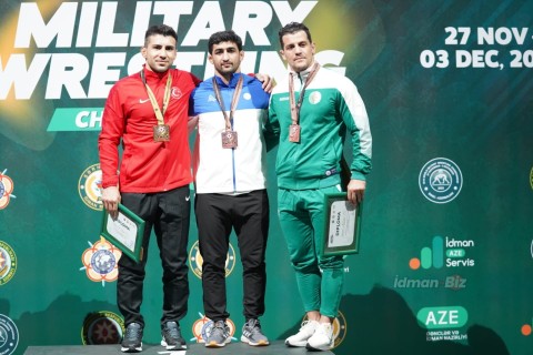 Чемпионат мира: азербайджанские борцы греко-римского стиля завоевали 3 золотые и 2 бронзовые медали - ФОТО