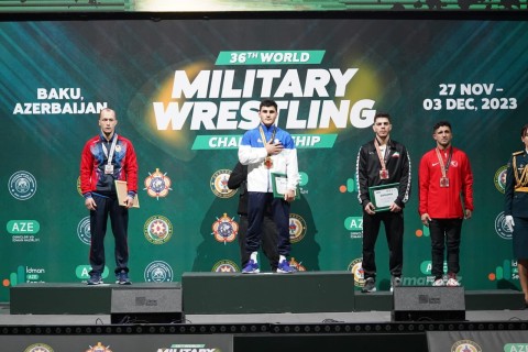 Чемпионат мира: азербайджанские борцы греко-римского стиля завоевали 3 золотые и 2 бронзовые медали - ФОТО