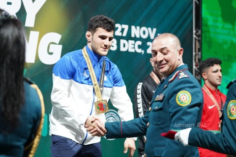 Чемпионат мира: азербайджанские борцы греко-римского стиля завоевали 3 золотые и 2 бронзовые медали - ФОТО