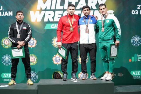 Чемпионат мира: азербайджанские борцы греко-римского стиля завоевали 3 золотые и 2 бронзовые медали - ФОТО