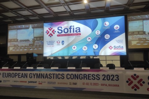 Congress of European Gymnastics begins its activity in Sofia