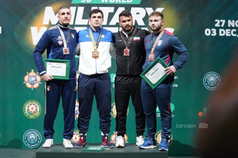 Чемпионат мира: азербайджанские борцы греко-римского стиля завоевали 3 золотые и 2 бронзовые медали - ФОТО