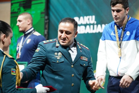 Чемпионат мира: азербайджанские борцы греко-римского стиля завоевали 3 золотые и 2 бронзовые медали - ФОТО