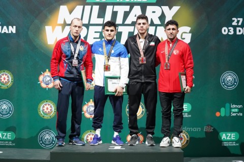 Чемпионат мира: азербайджанские борцы греко-римского стиля завоевали 3 золотые и 2 бронзовые медали - ФОТО