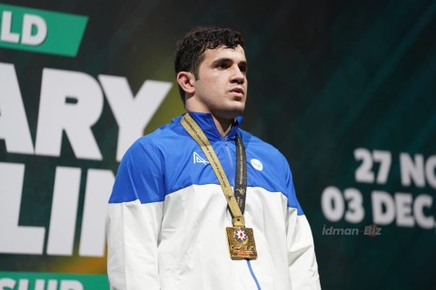 Чемпионат мира: азербайджанские борцы греко-римского стиля завоевали 3 золотые и 2 бронзовые медали - ФОТО