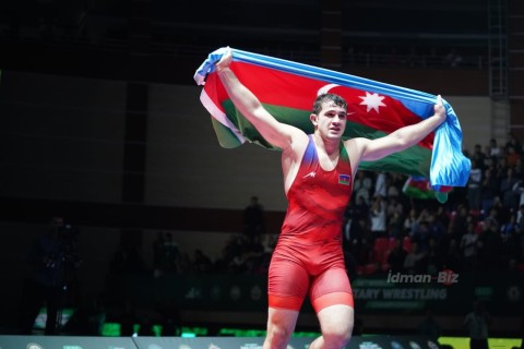 Чемпионат мира: азербайджанские борцы греко-римского стиля завоевали 3 золотые и 2 бронзовые медали - ФОТО