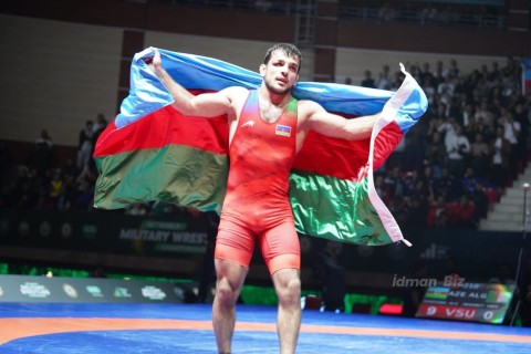Чемпионат мира: азербайджанские борцы греко-римского стиля завоевали 3 золотые и 2 бронзовые медали - ФОТО