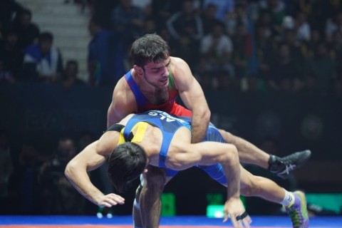 Чемпионат мира: азербайджанские борцы греко-римского стиля завоевали 3 золотые и 2 бронзовые медали - ФОТО