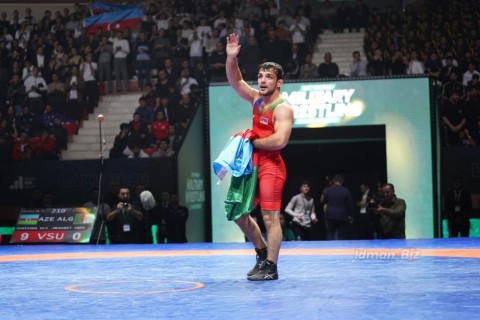 Чемпионат мира: азербайджанские борцы греко-римского стиля завоевали 3 золотые и 2 бронзовые медали - ФОТО