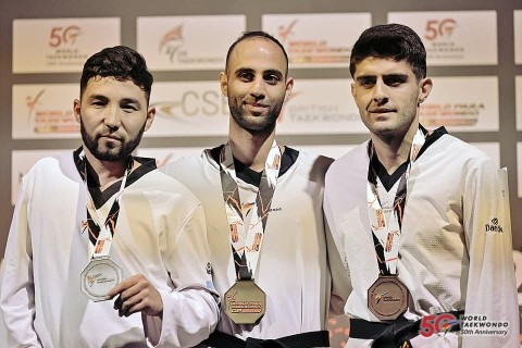 Parataekvondoçumuz Qran-prinin final mərhələsində bürünc medal qazanıb
