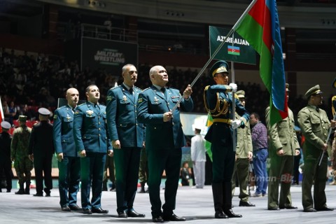 The closing ceremony of the World Military Wrestling Championship - PHOTO