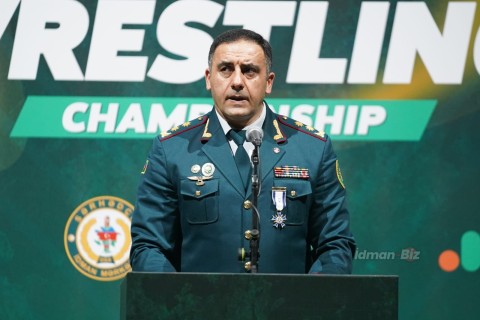 Bakıda hərbçilər arasında güləş üzrə dünya çempionatının bağlanış mərasimi keçirilib - FOTO