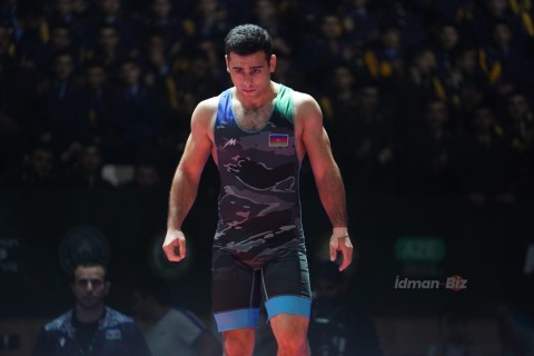 Gold medals from the Azerbaijani wrestlers - PHOTO