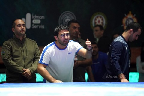 Gold medals from the Azerbaijani wrestlers - PHOTO