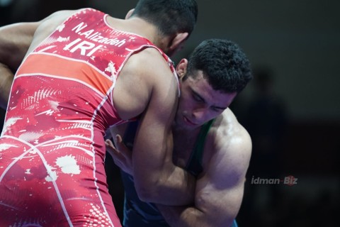 Gold medals from the Azerbaijani wrestlers - PHOTO