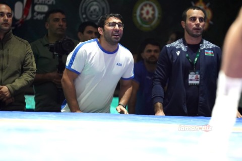 Gold medals from the Azerbaijani wrestlers - PHOTO