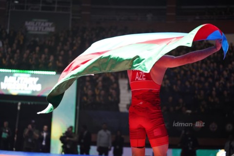 Gold medals from the Azerbaijani wrestlers - PHOTO