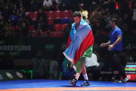 Dünya çempionatı: yunan-Roma güləşçilərimiz daha 3 medal qazanıblar - FOTO