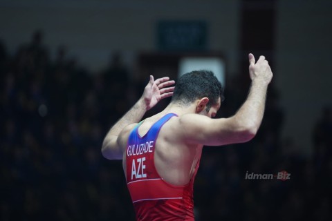 Gold medals from the Azerbaijani wrestlers - PHOTO