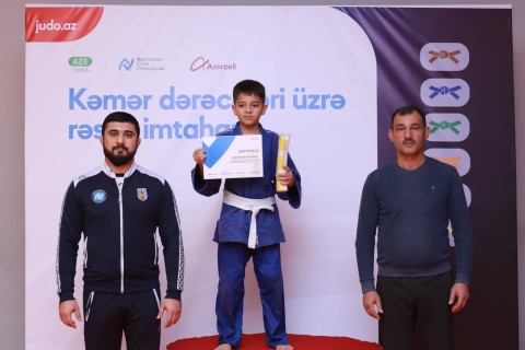 Gəncədə kəmər dərəcələri üzrə rəsmi imtahan keçirilib - FOTO