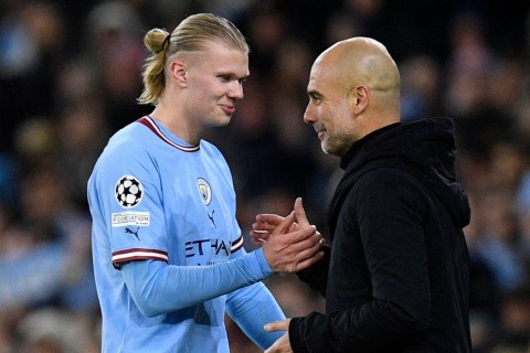 Pep Guardiola: “Even if the referee played for Man City, he’d be disappointed, that’s for sure.”