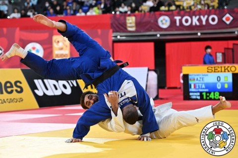 Победные эмоции Гейдарова и другие яркие моменты "Большого шлема" - ФОТО