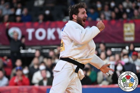 Победные эмоции Гейдарова и другие яркие моменты "Большого шлема" - ФОТО