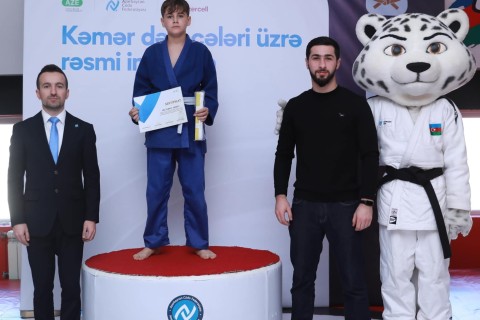 Gəncədə kəmər dərəcələri üzrə imtahan keçirilib - FOTO