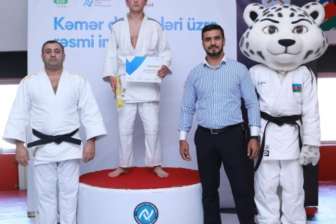 Gəncədə kəmər dərəcələri üzrə imtahan keçirilib - FOTO