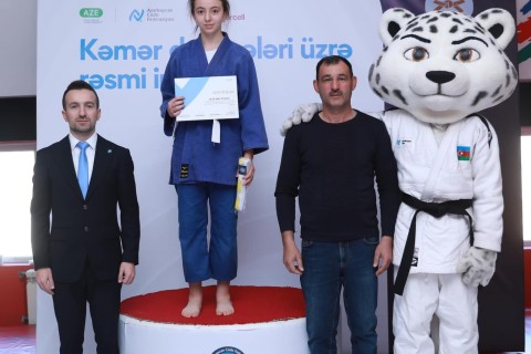 Gəncədə kəmər dərəcələri üzrə imtahan keçirilib - FOTO