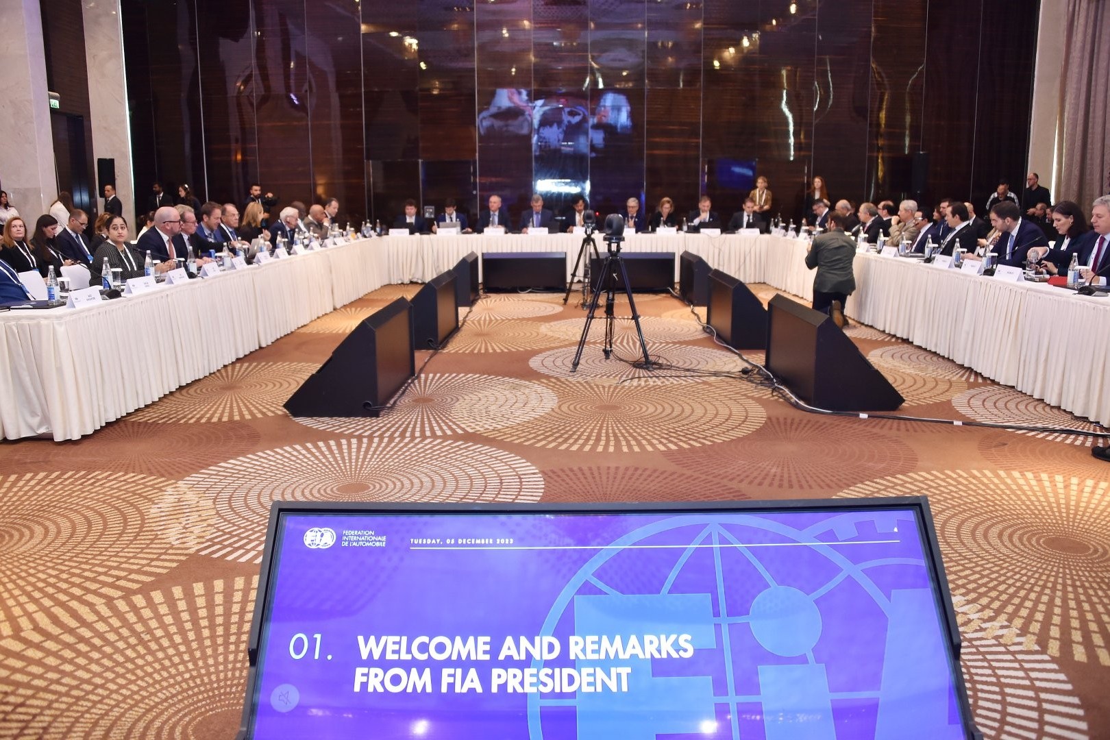 The meetings of the FIA General Assemblies have started in Baku – PHOTO