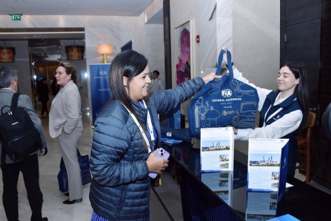 FIA ​​General Assembly inducts parleys in Azerbaijan's Baku - PHOTO