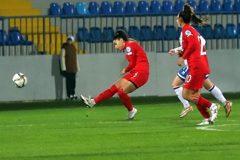 Azərbaycan millisinin qələbəsindən FOTOREPORTAJ