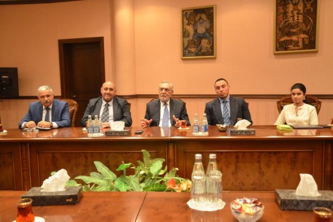 A partnership agreement on sports films was signed at the NOC